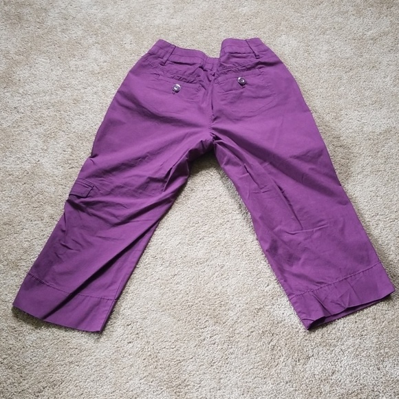 Purple capris - Picture 2 of 4